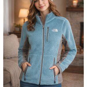 The North Face Summit Series Women’s small Blue Fleece Jacket